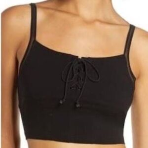 Free People Shes Fancy Longline Brami Bralette Bra